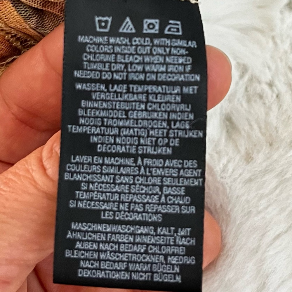 HARLEY DAVIDSON sheer long sleeve tattoo top - Picture 2 of 6